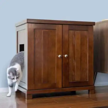 Refined Cat Litter Box Deluxe