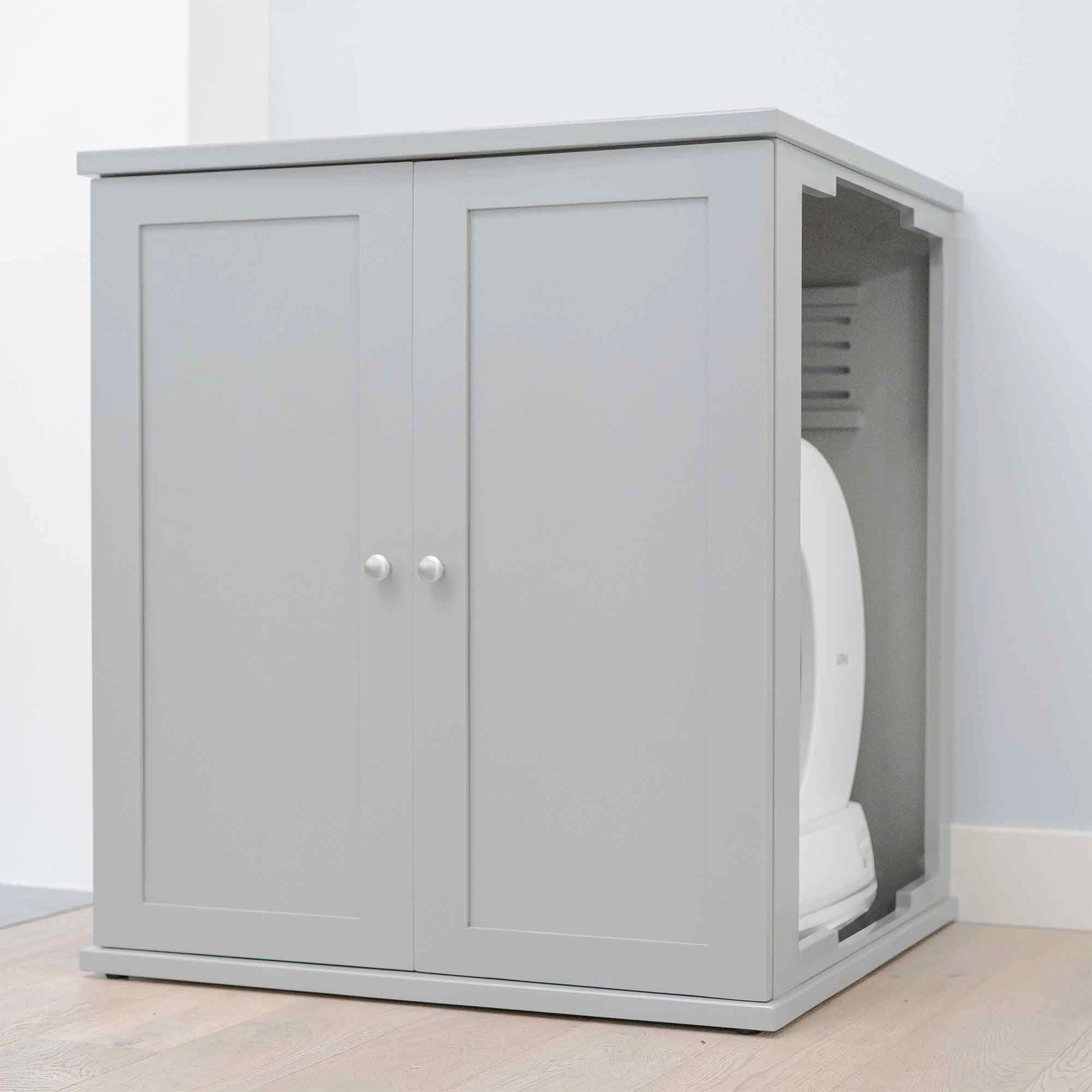 Refined Self Cleaning Litter Box - Smoke Modern