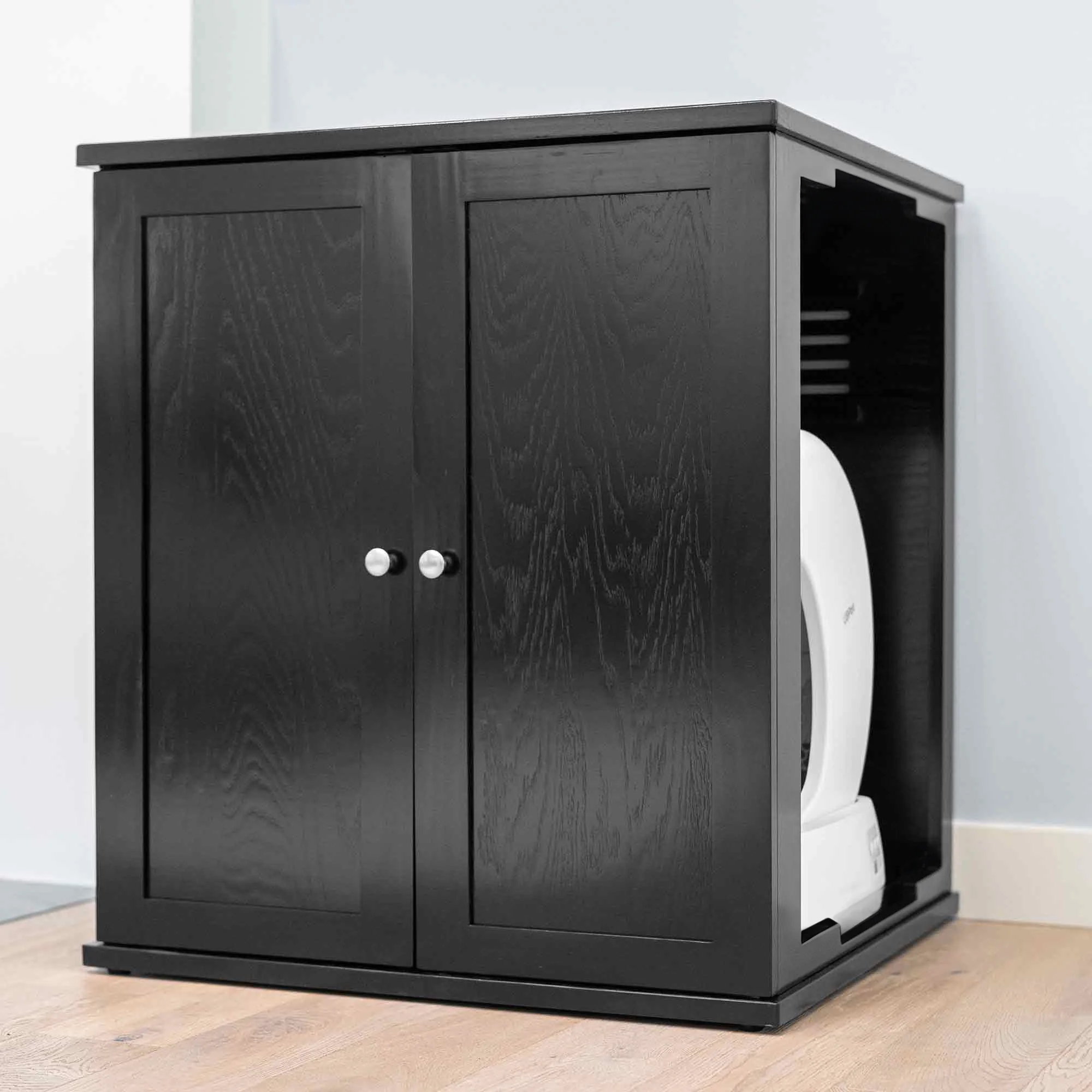 Refined Self Cleaning Litter Box - Espresso Modern