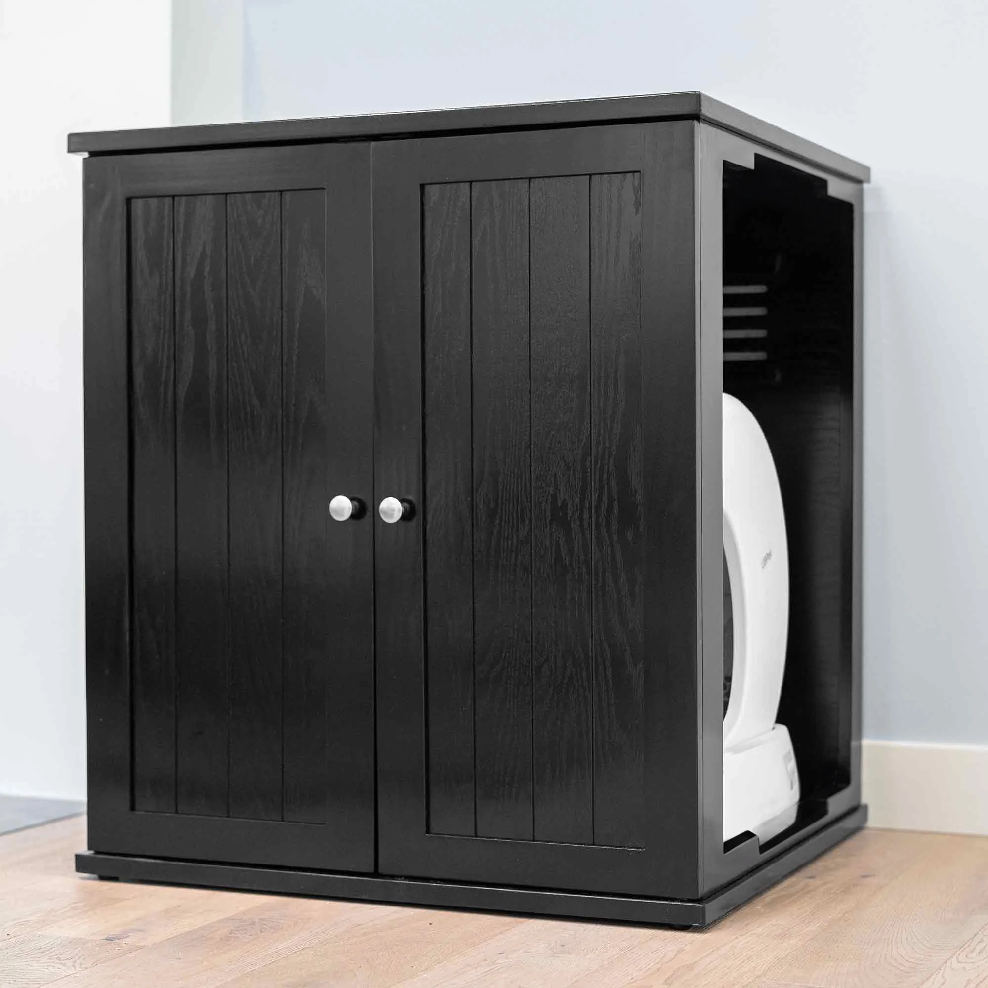 Refined Self Cleaning Litter Box - Espresso Cottage