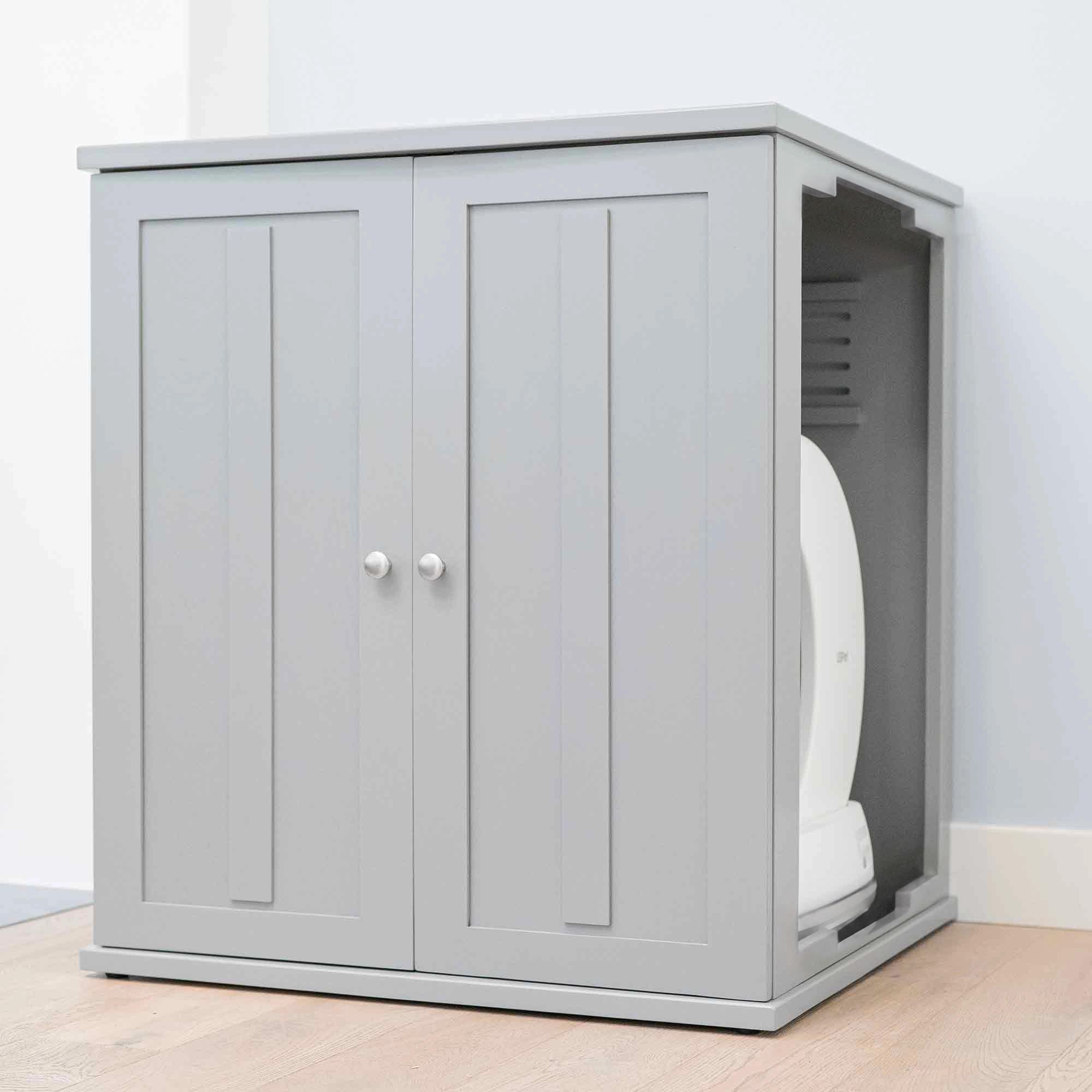 Refined Self Cleaning Litter Box - Smoke Shaker